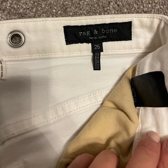 rag & bone Maya High-Rise Ankle Straight Jeans size 26 worn once - Picture 10 of 13